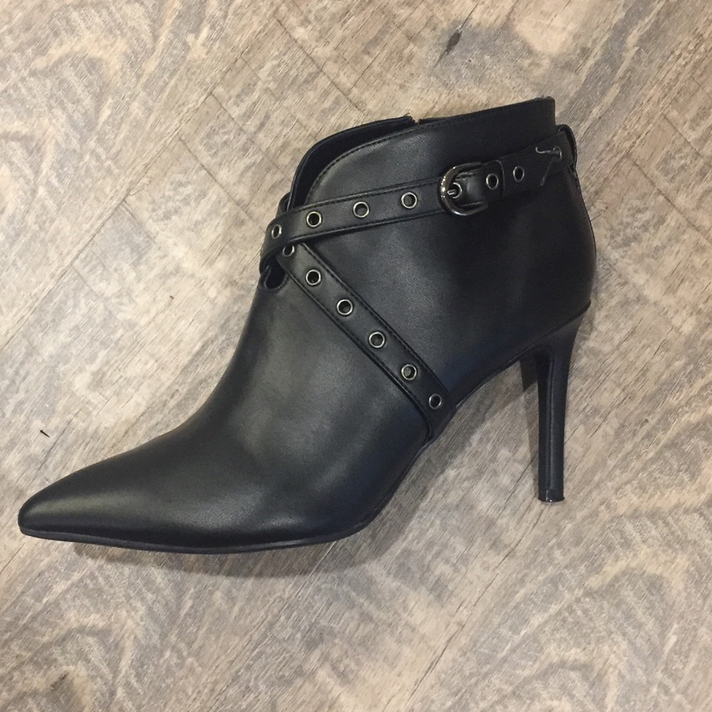 Nine West Black Booties